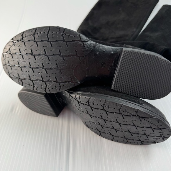 🆕 Miz Mooz Black Over the Knee suede leather Boots size 39 (8.5-9 US) NWOT - Picture 5 of 14